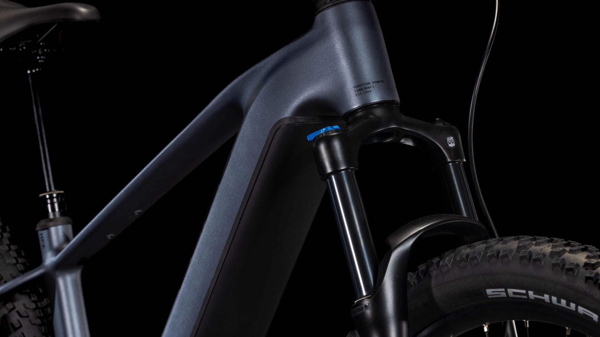 CUBE Reaction Hybrid Pro 800 metallicgrey´n´black.
