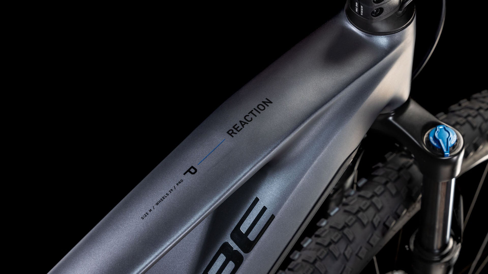 CUBE Reaction Hybrid Pro 800 metallicgrey´n´black.
