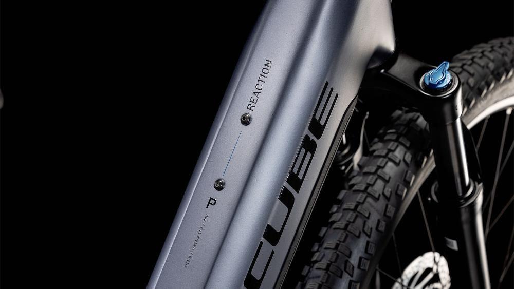 CUBE Reaction Hybrid Pro 800 metallicgrey´n´black.
