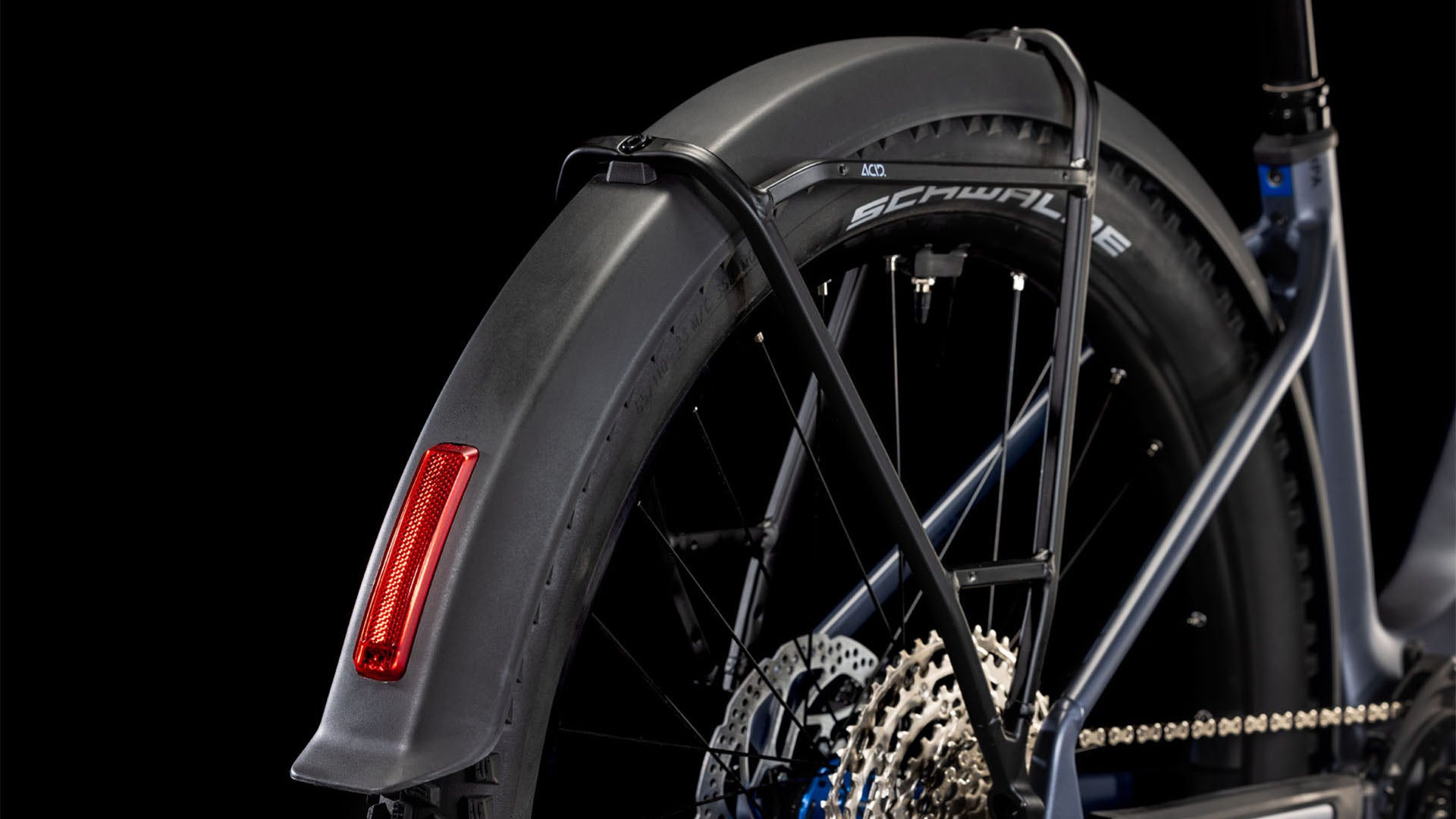 cube reaction schutzblech CUBE Reaction Hybrid Pro 800 Allroad metallicgrey´n´black
