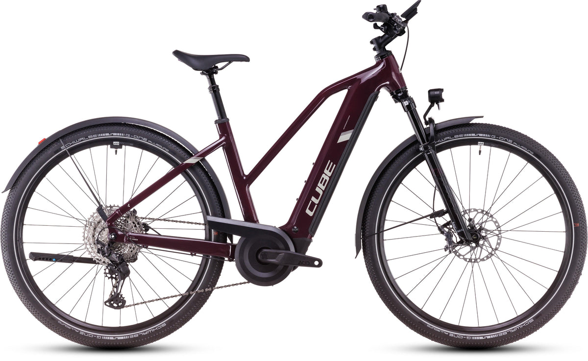 CUBE Nuride Hybrid SLX 800 Allroad amarone´n´lunar.