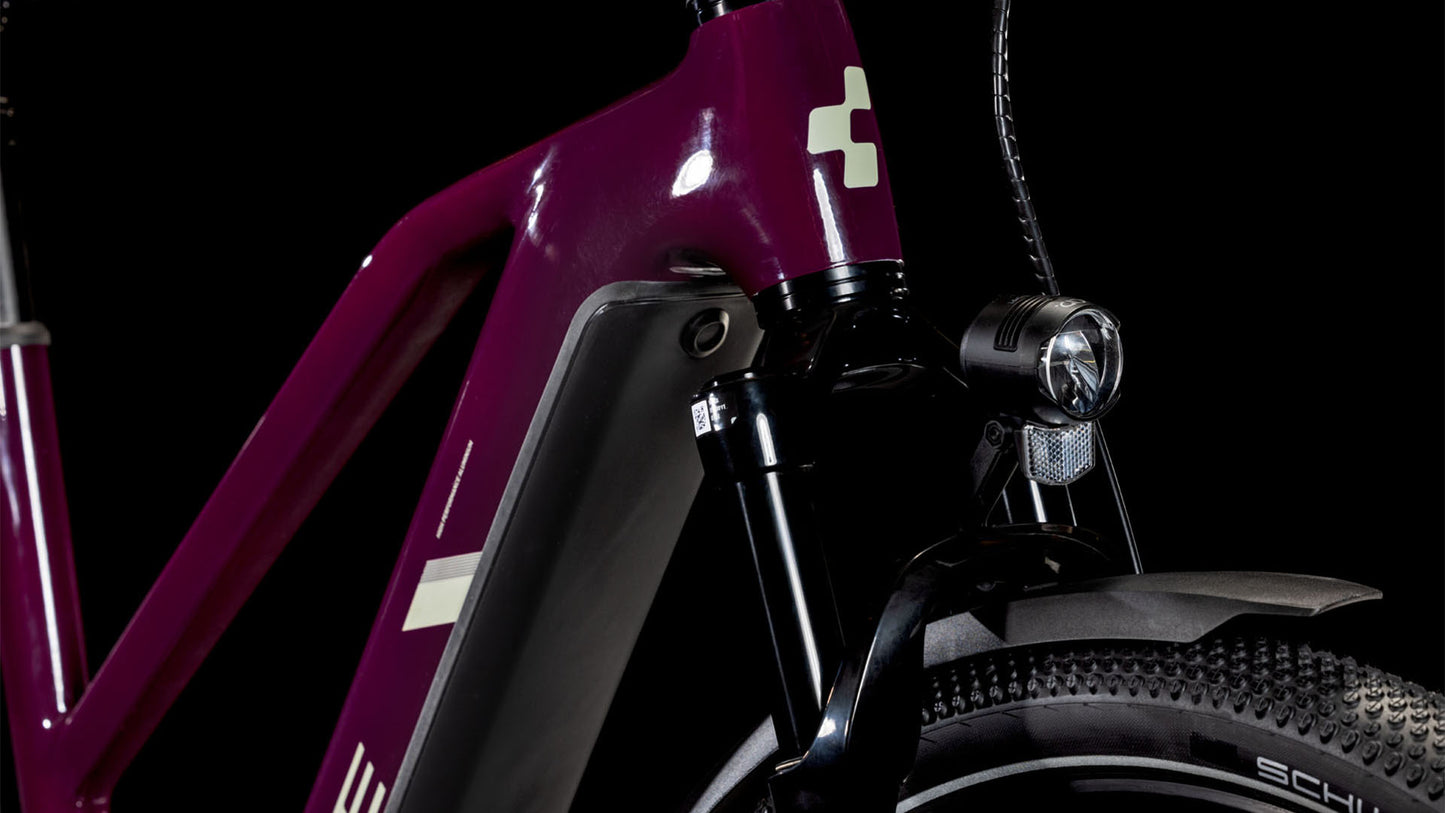 cube berry e bike CUBE Nuride Hybrid SLX 800 Allroad amarone´n´lunar