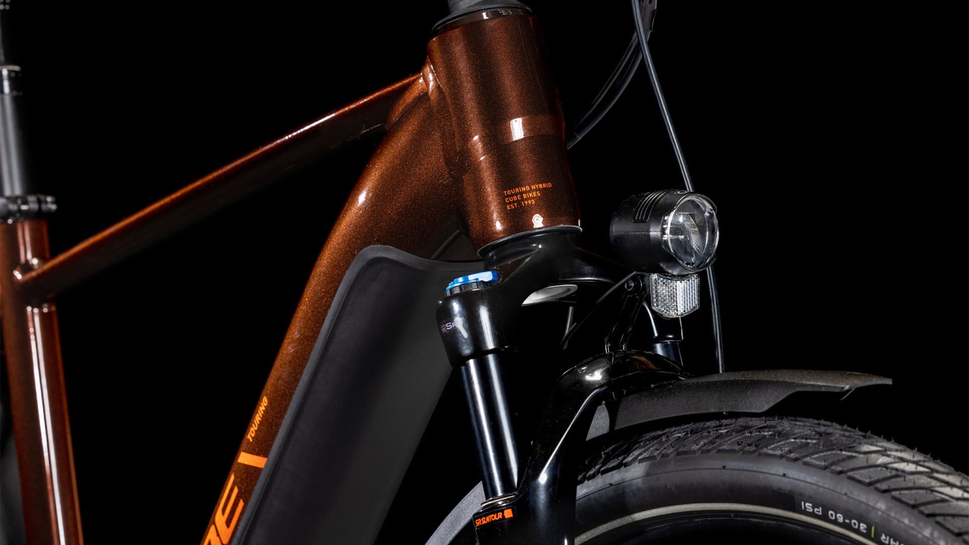cube fahrrad hybrid CUBE Touring Hybrid Pro 625 cinnamon´n´orange