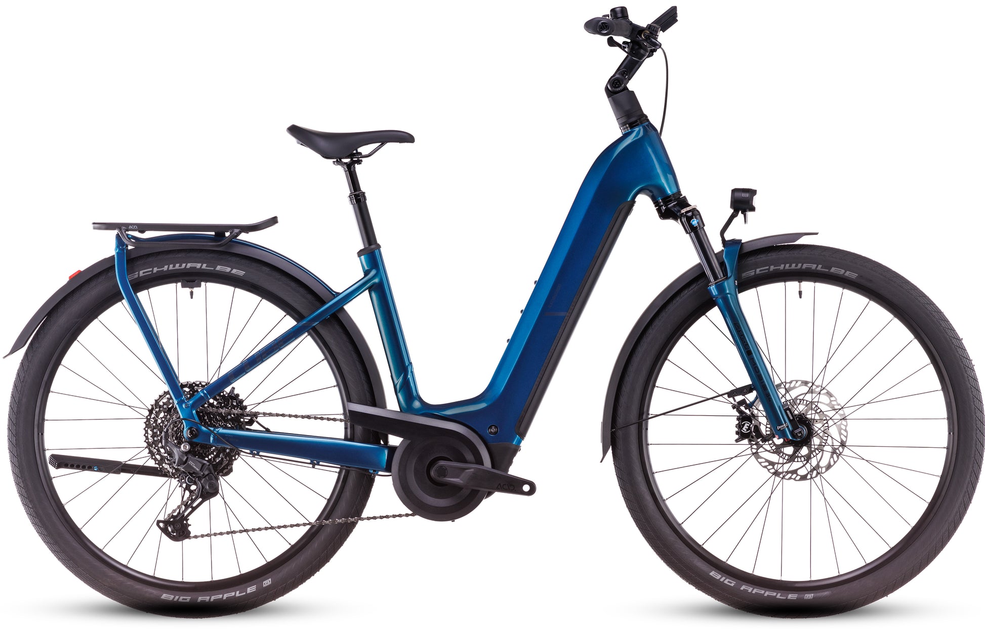 cube e bike app CUBE Kathmandu Hybrid EX 800 electricblue´n´chrome