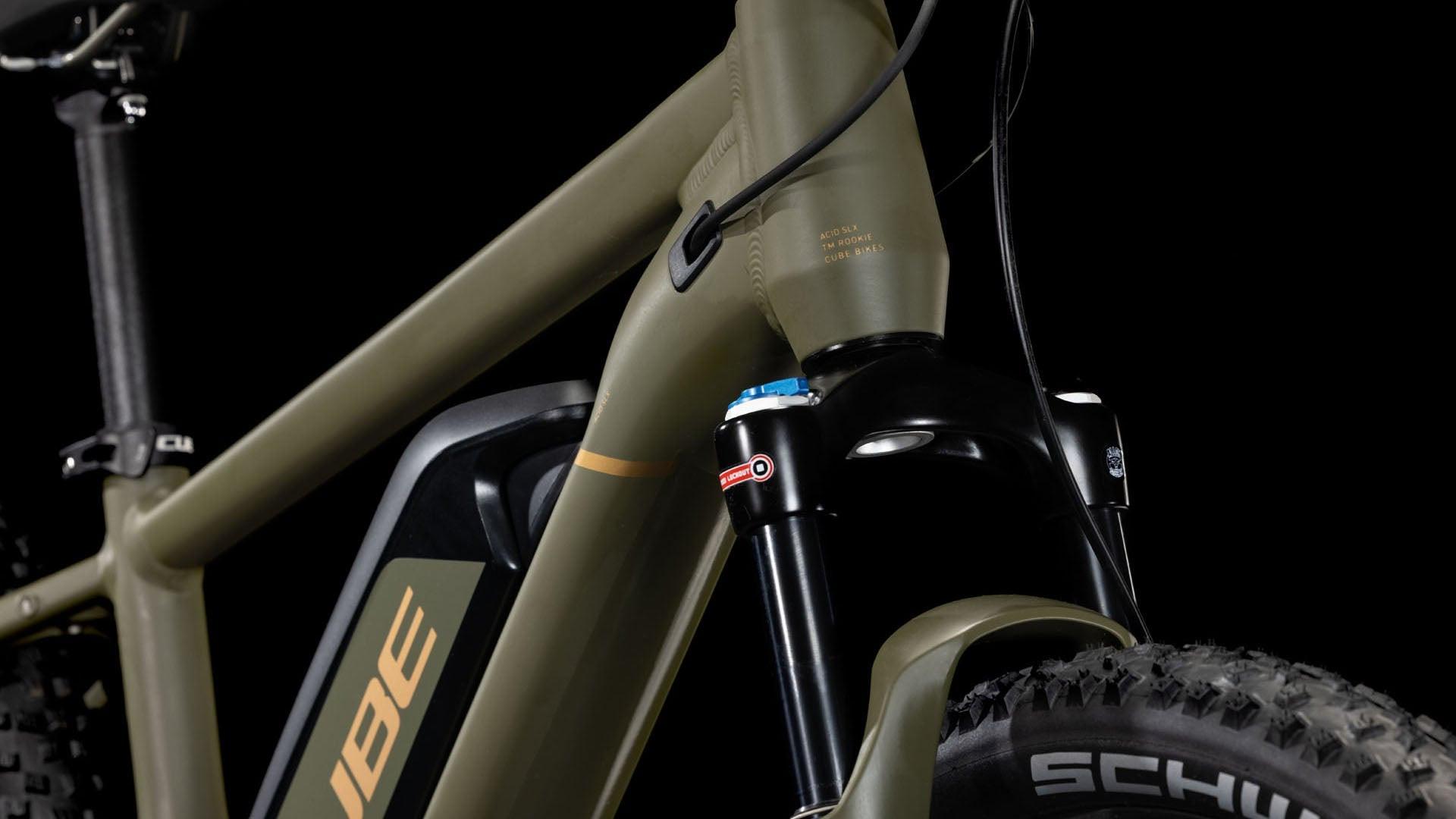 cube fahrrad 240 CUBE Acid 240 Hybrid Rookie SLX 500 dustyolive´n´gold