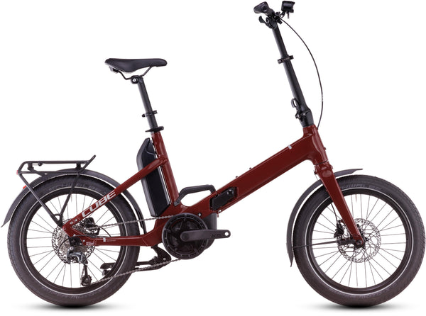 CUBE Fold Hybrid 500 merlotred´n´reflex.
