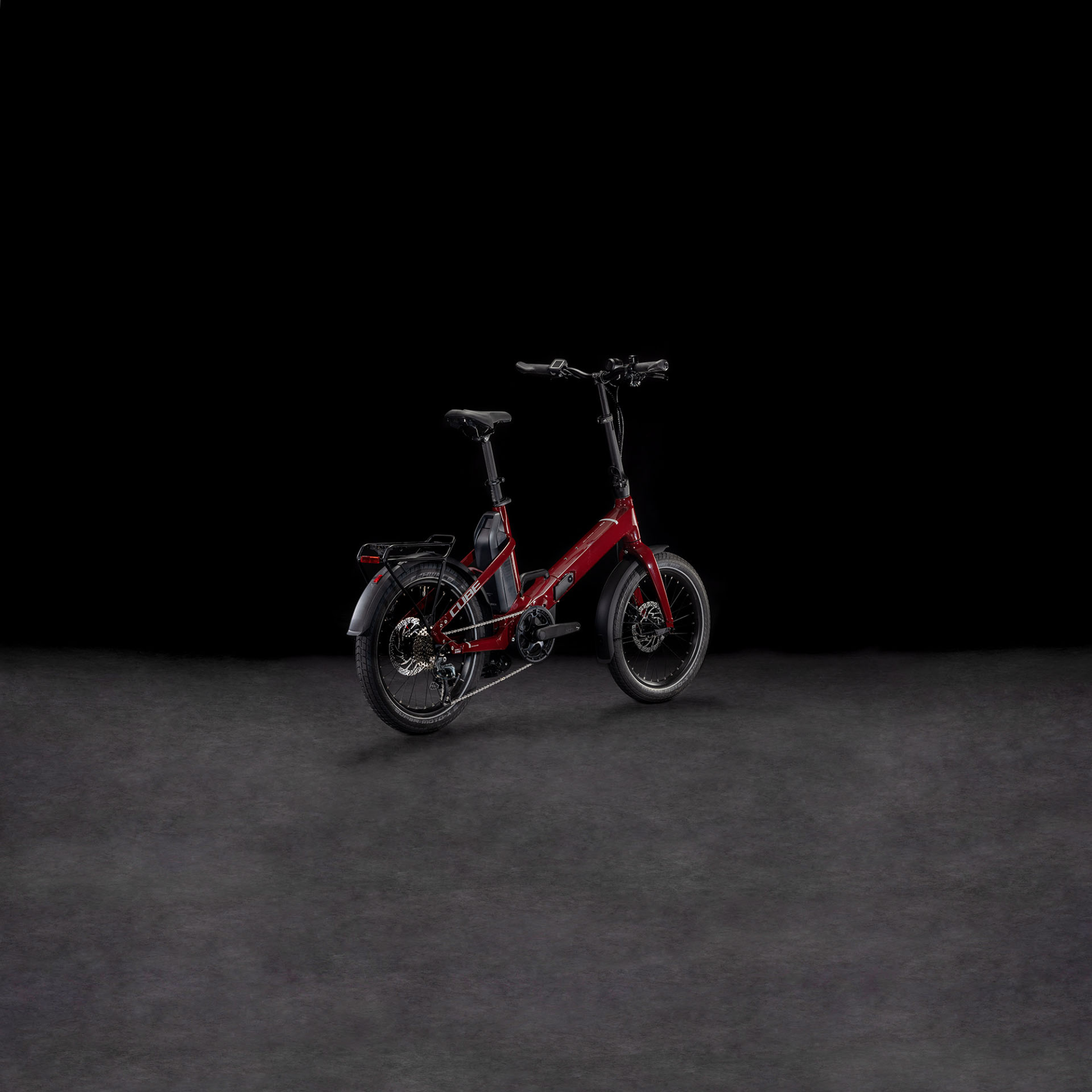 CUBE Fold Hybrid 500 merlotred´n´reflex