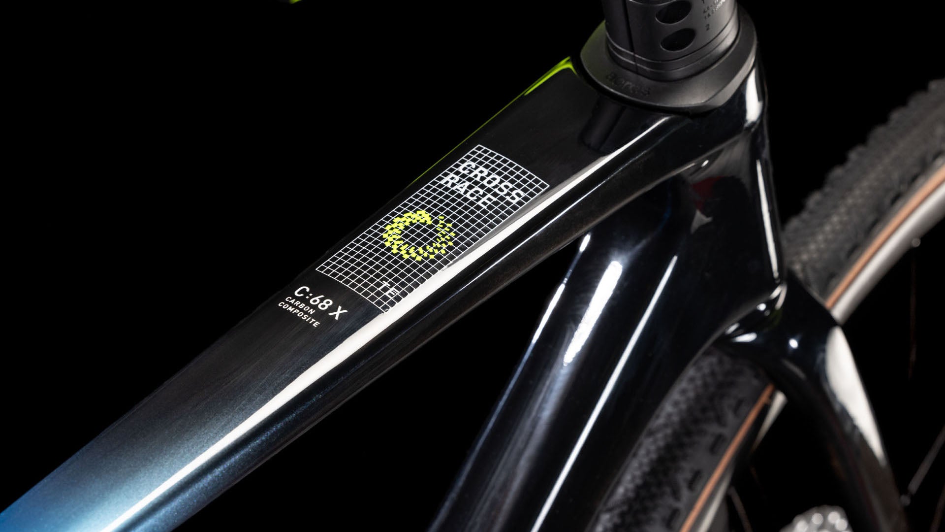 cross fahrrad carbon CUBE Cross Race C:68X TE hydrogenblue´n´carbon