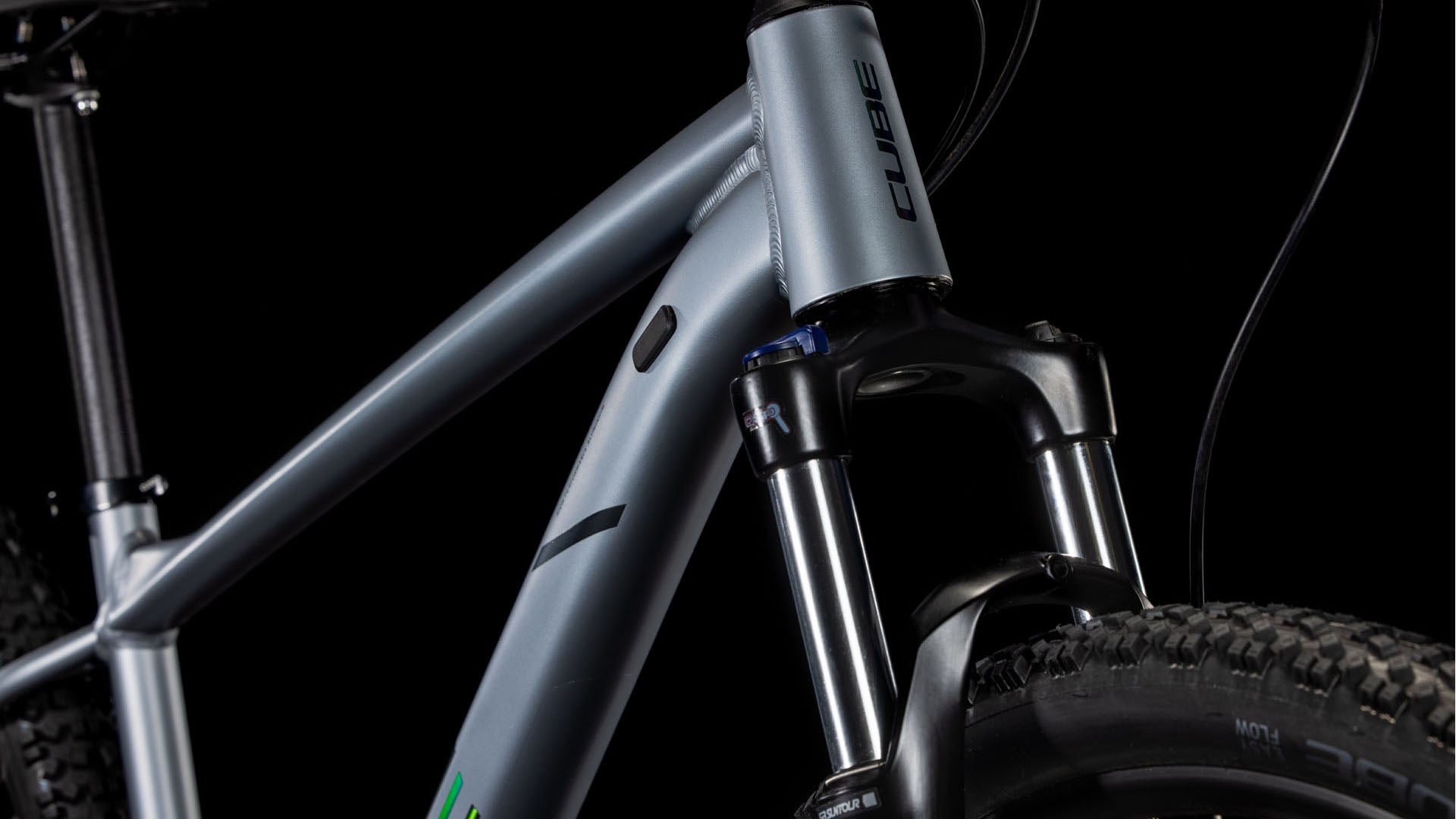 fahrradständer cube aim race CUBE Aim Race slategrey´n´rainbowblack