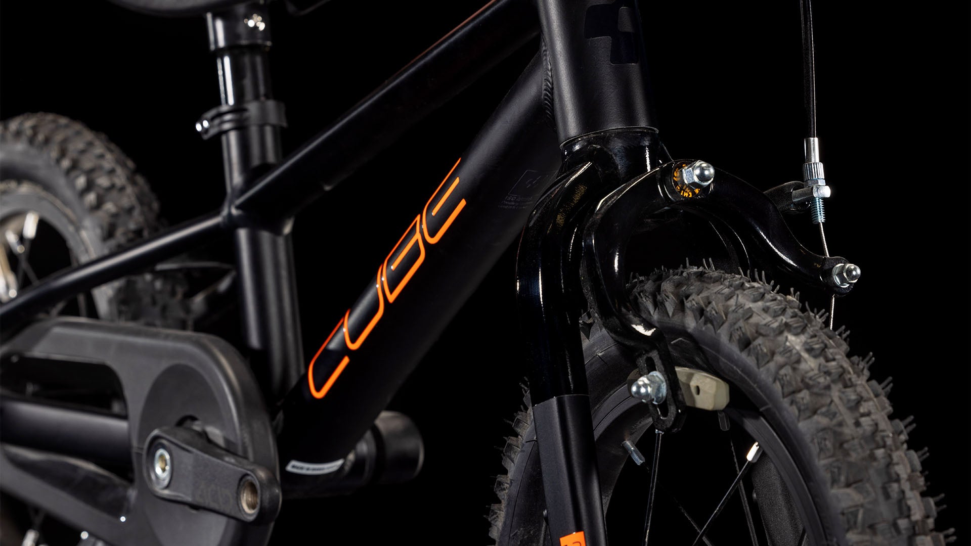 cube fahrrad orange schwarz CUBE Numove 120 RT black´n´orange