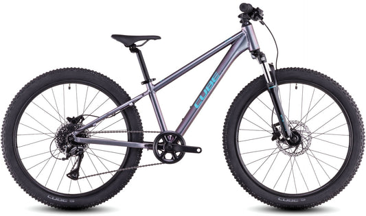CUBE Acid 240 Disc galactic’n’cyan Kinder-Mountainbike mit Federgabel und Scheibenbremsen