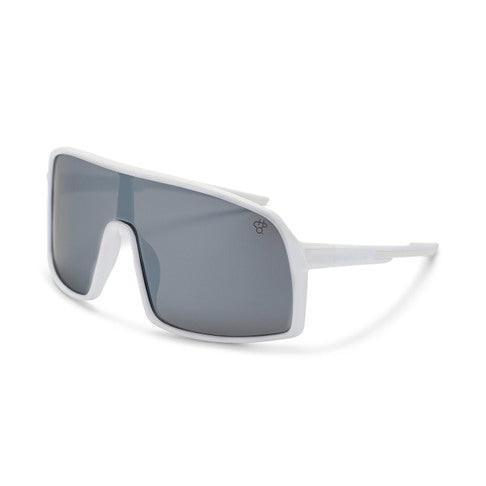 CHPO Brille Erica white/silver lines.