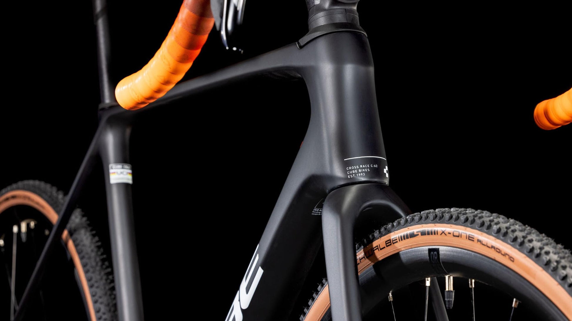 cross fahrrad carbon CUBE Cross Race C:62 Pro carbon´n´orange