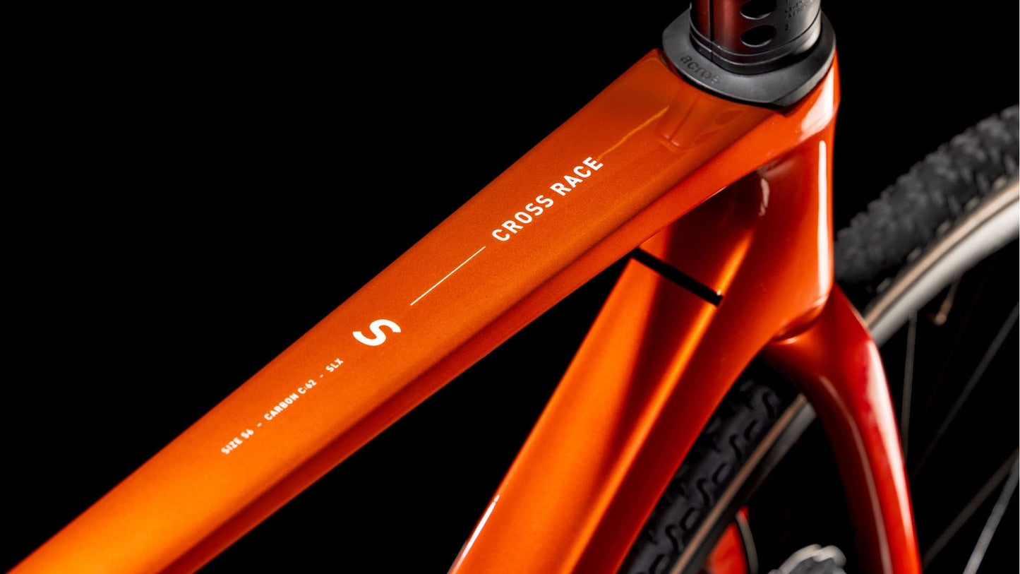 CUBE Cross Race C:62 SLX electricorange´n´white