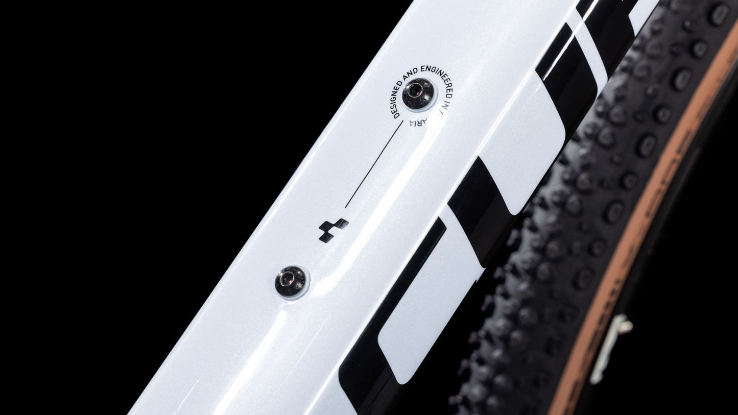 CUBE Cross Race C:62 Race polarwhite´n´blue