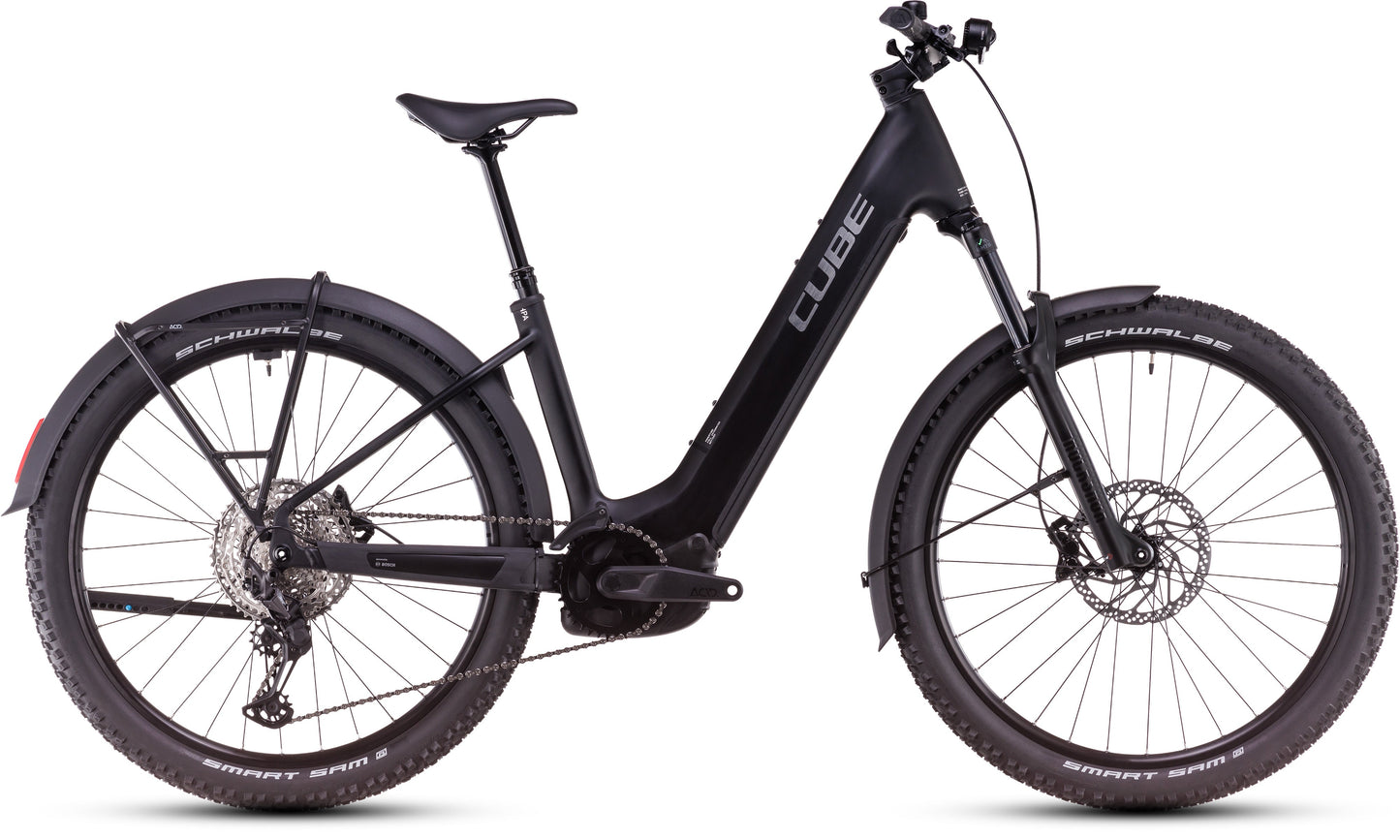 CUBE Reaction Hybrid Race 800 Allroad black´n´metal
