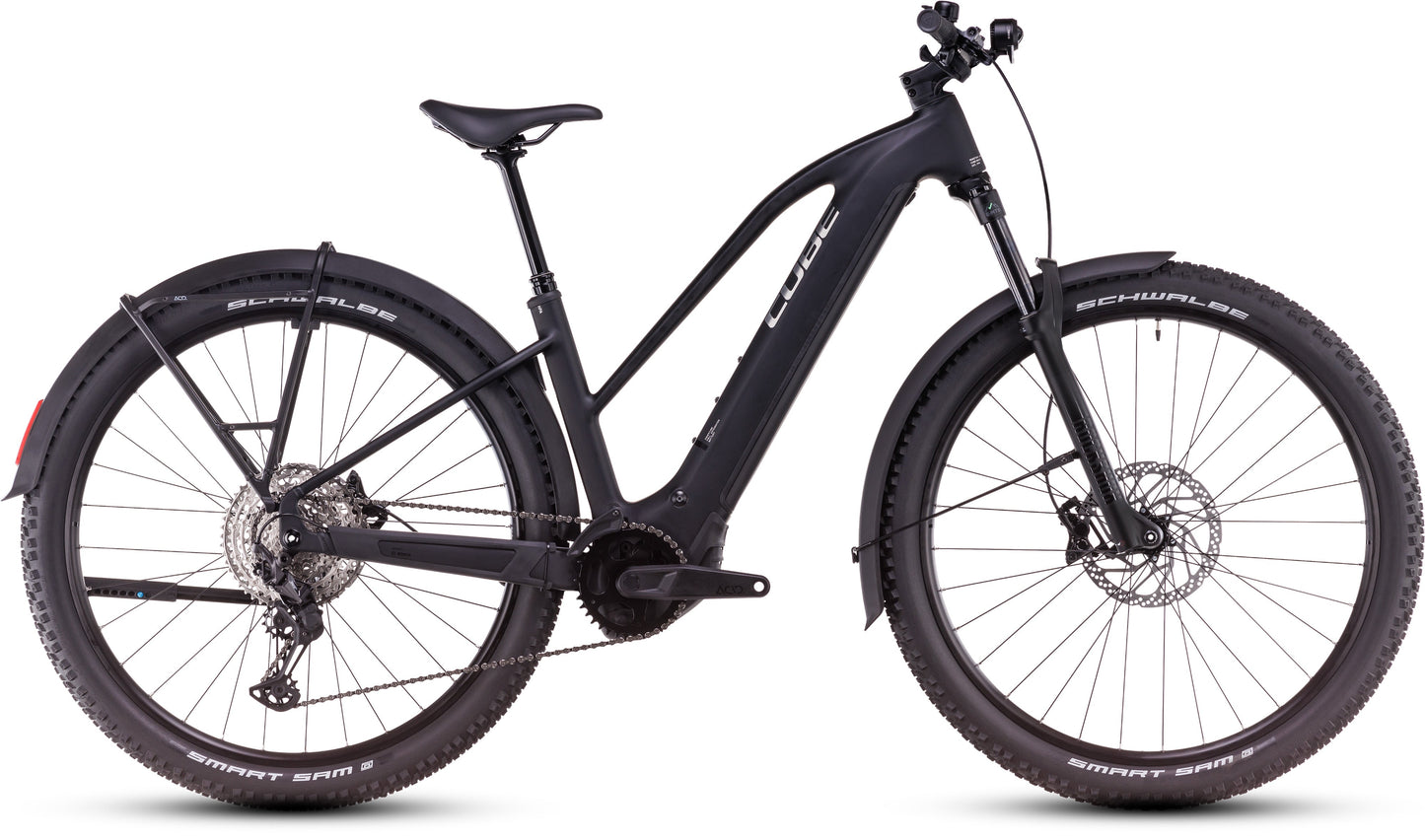 CUBE Reaction Hybrid Race 800 Allroad black´n´metal