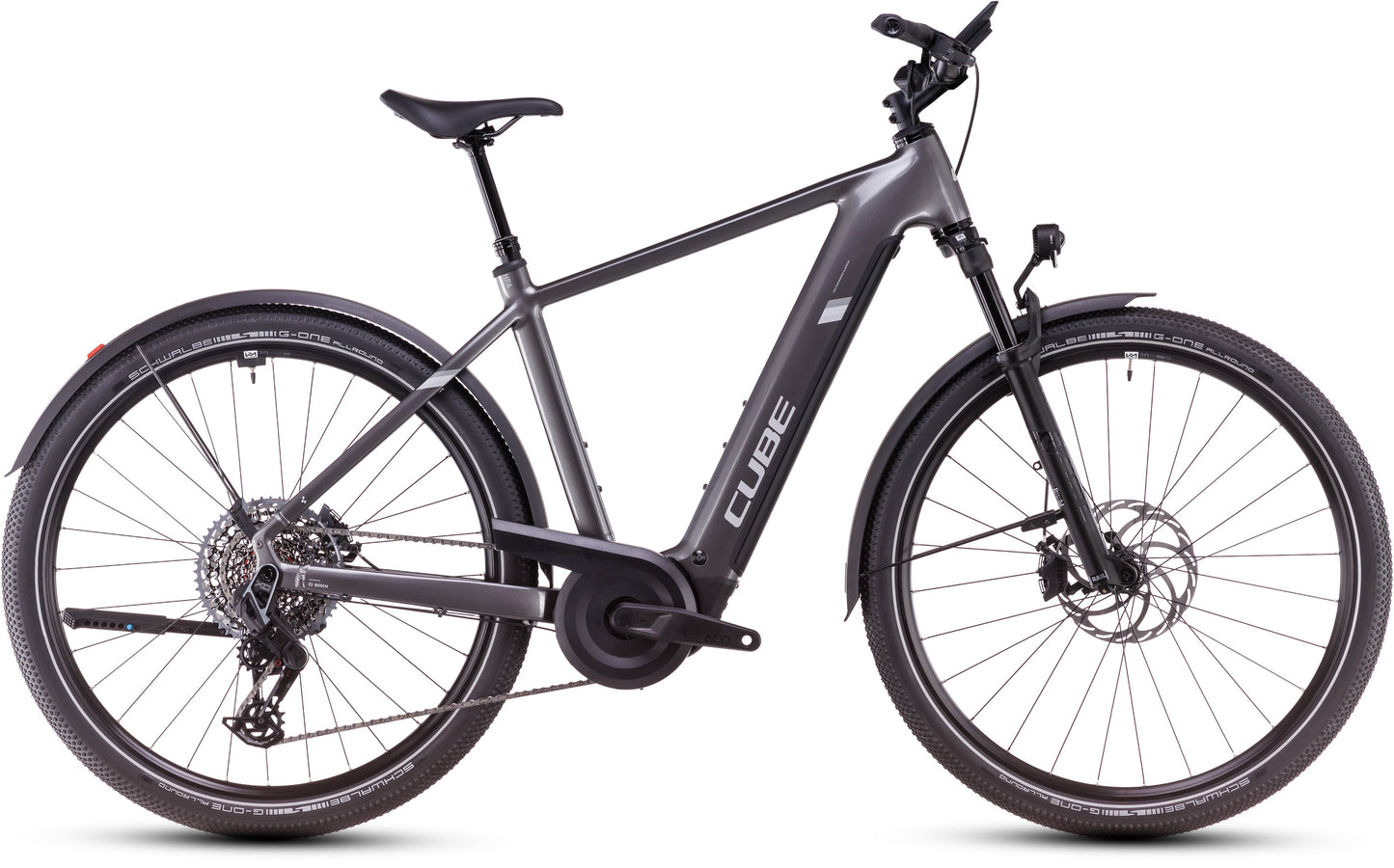 CUBE Nuride Hybrid SLT 800 Allroad graphite´n´fossil