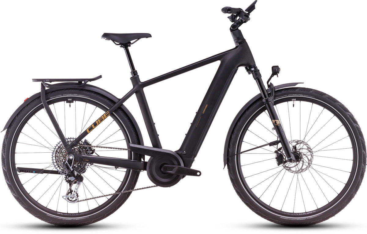 CUBE Kathmandu Hybrid SLT 800 E-Bike golddust´n´black 2025