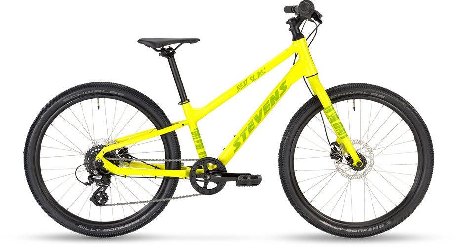 STEVENS Beat SL Disc 24'' lime Mountainbike in Gelb mit Scheibenbremsen und 24-Zoll-Rädern
