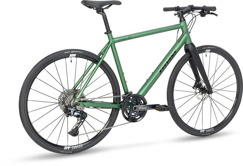 stevens trekkingrad 10kg Strada 1000 Hunter Green Primärfarbe:Ultramarine Top Gear Season 17 electric-bikes