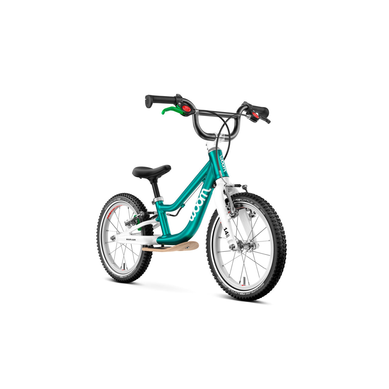 woom fahrrad 12 zoll gewicht woom GO 1 PLUS metallic turquoise