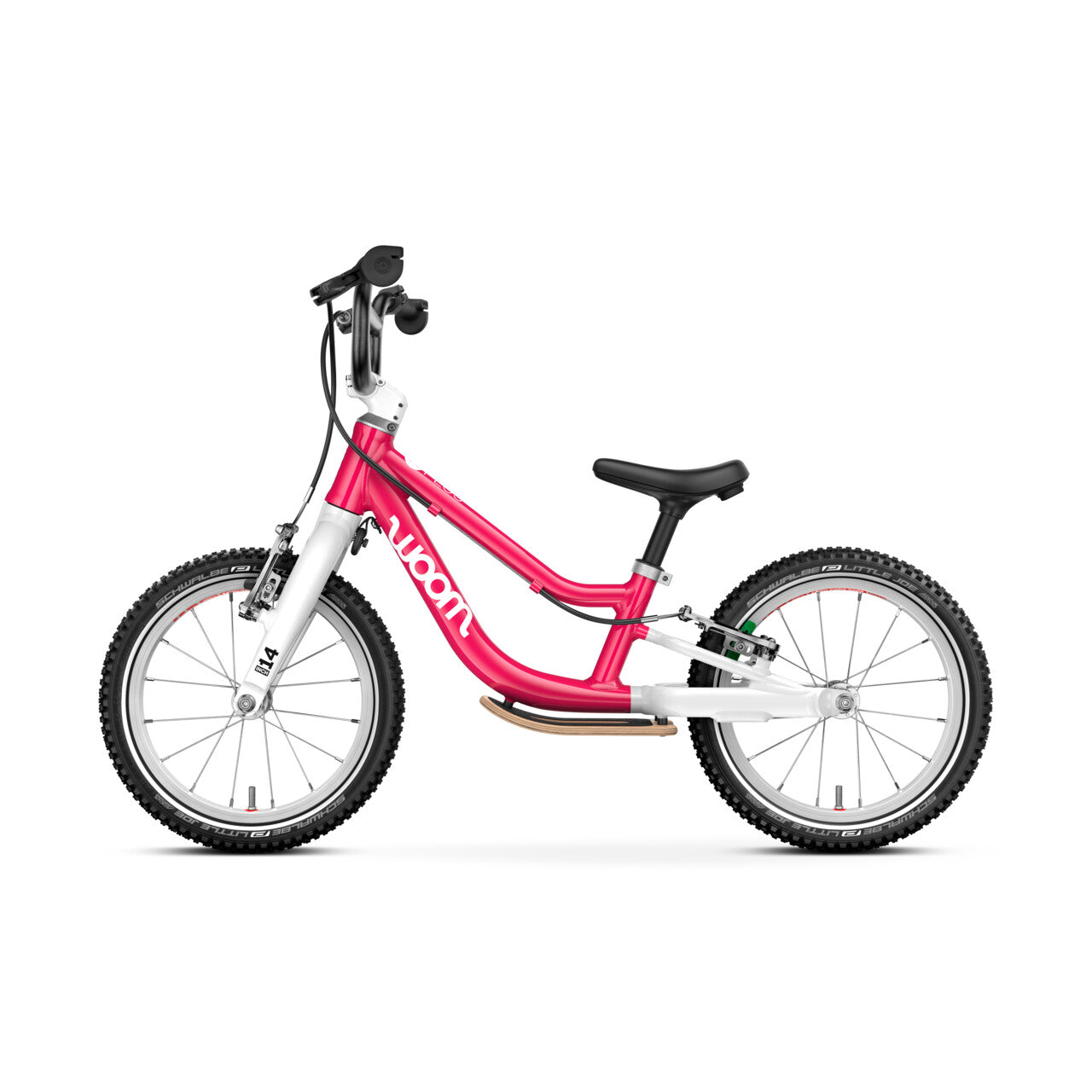 woom laufrad fahrrad woom GO 1 PLUS hot pink