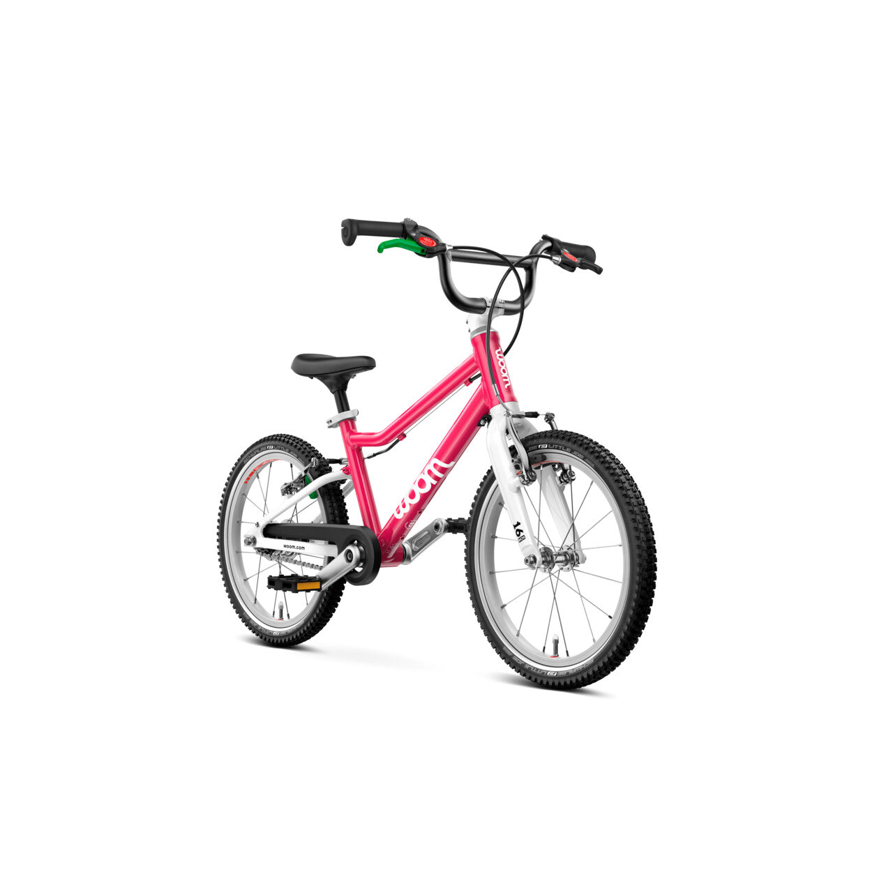 woom kinderfahrrad ab 3 jahre woom GO 3 Automagic hot pink