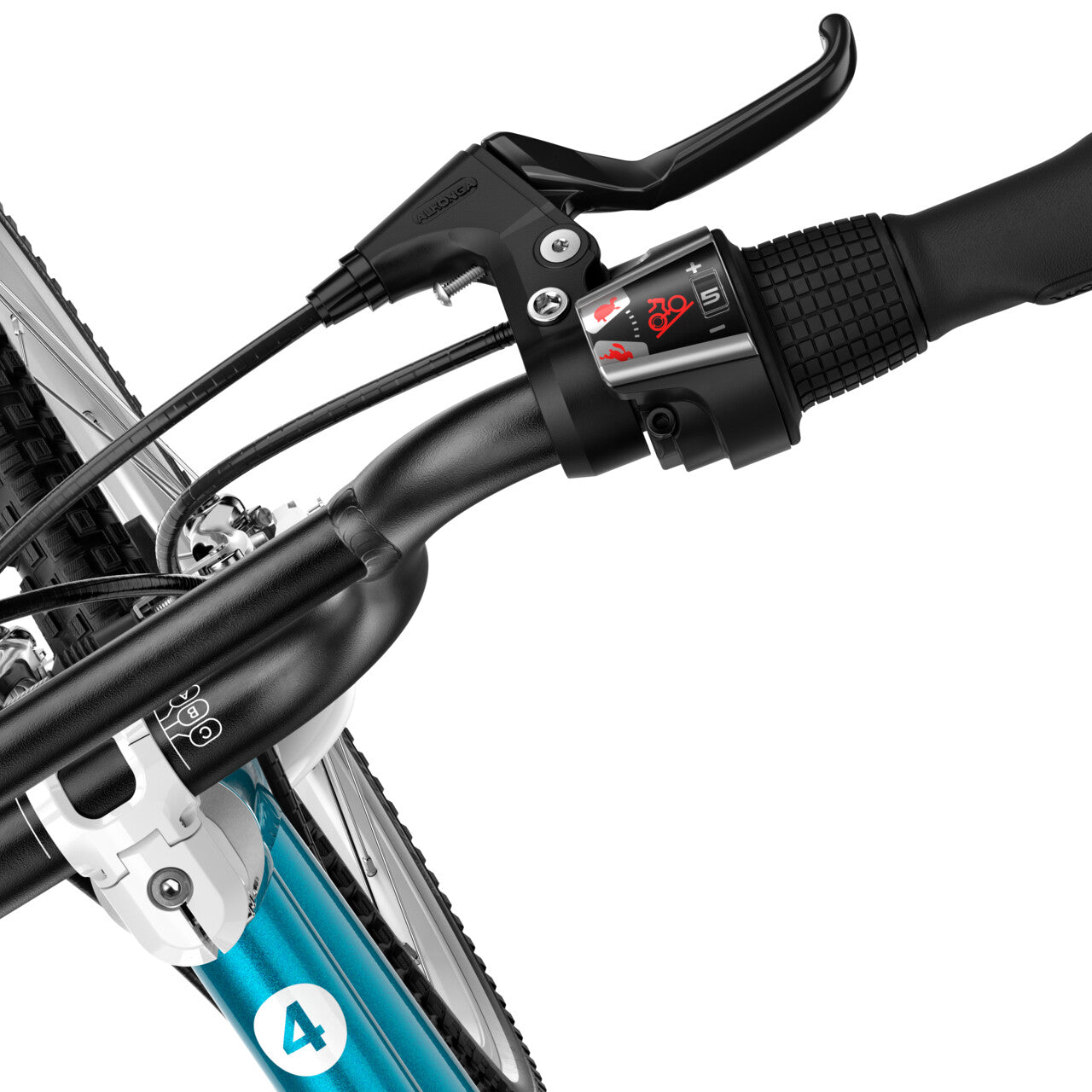 woom fahrrad 4 blau woom GO 4 metallic blue
