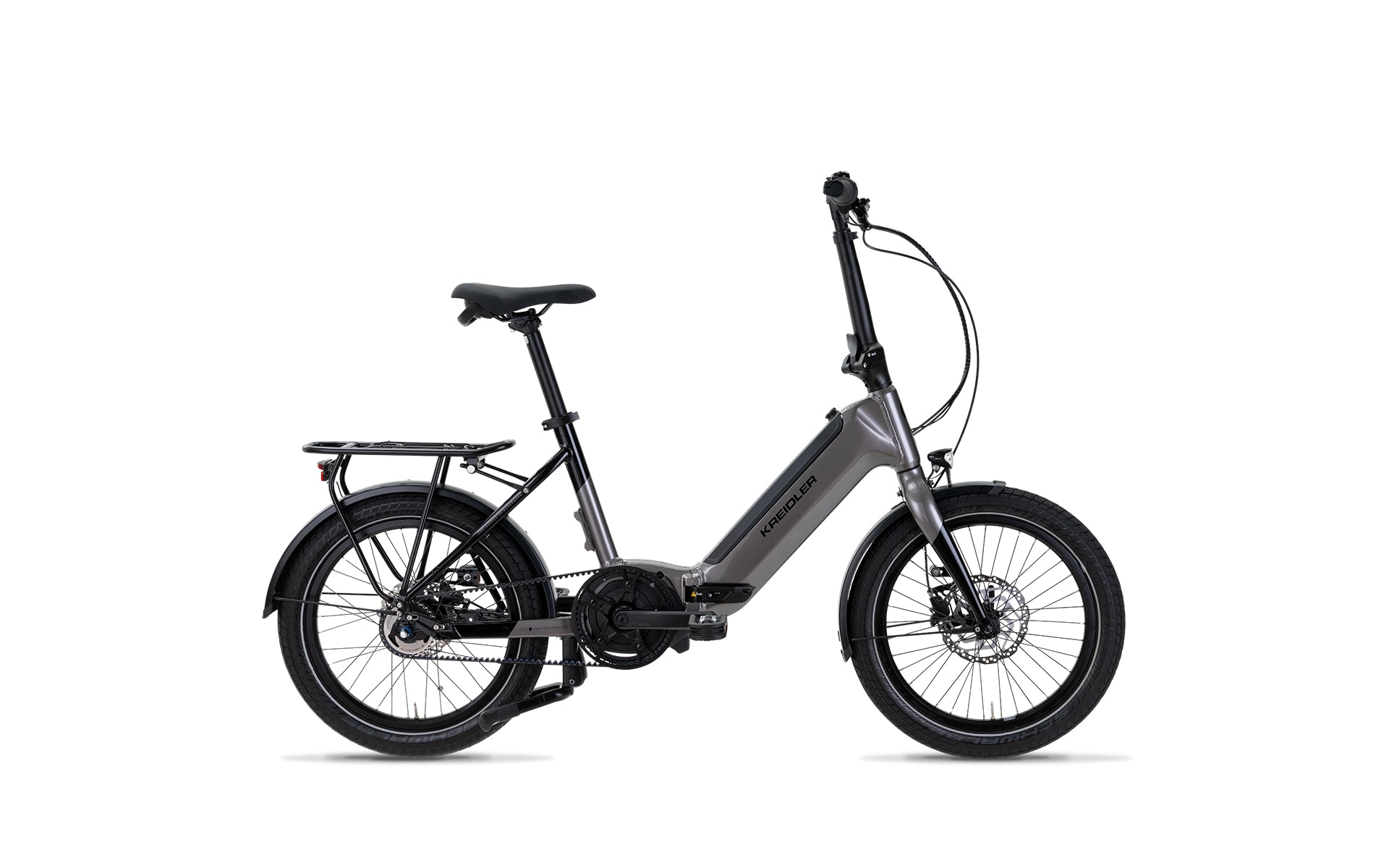 damenfahrrad kreidler KREIDLER Vitality Eco Compact Fold FL dunkelgrau glänzend
