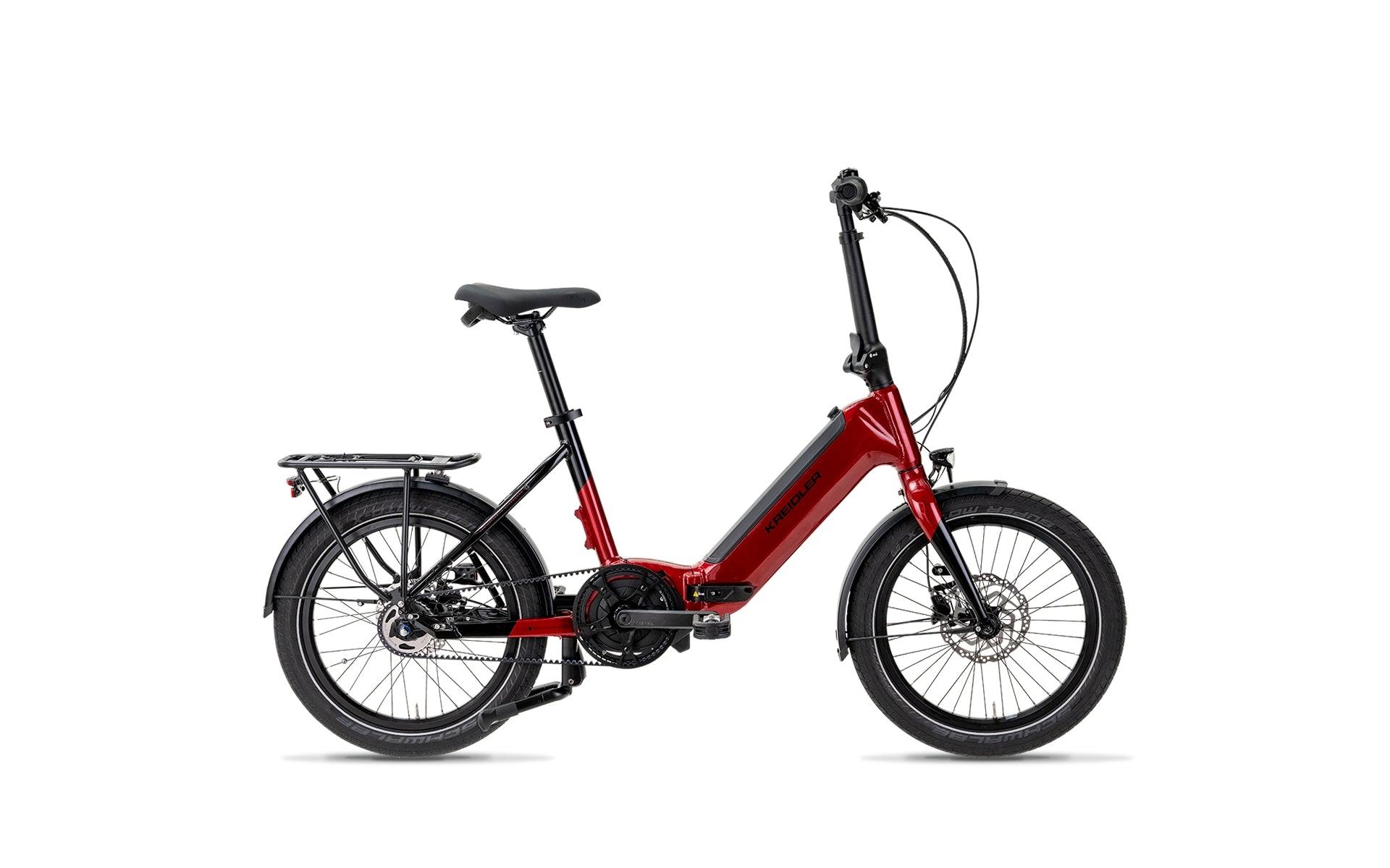 kreidler damenfahrrad 26 zoll KREIDLER Vitality Eco Compact Fold FL rot glänzend