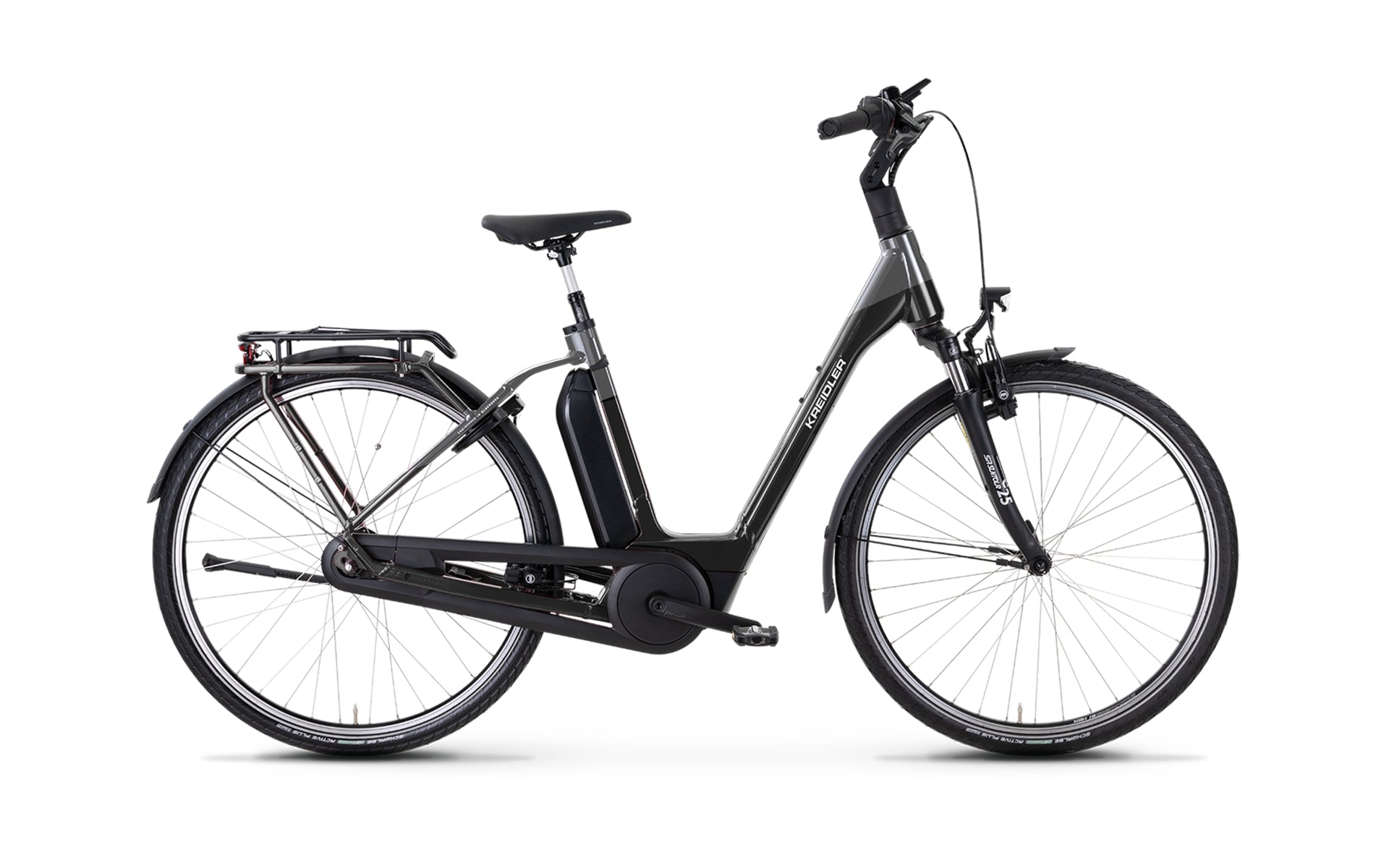 kreidler e-bike damen KREIDLER Vitality Eco 3 Comfort RT schwarz glänzend