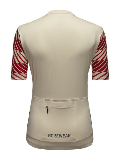 Gore Bike Wear Swiftride Optical Jersey Womens beige/utility red