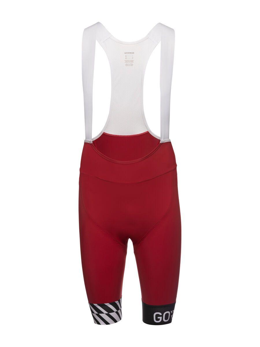 Gore Bike Wear Swiftride Optical Bib Shorts Mens utility red