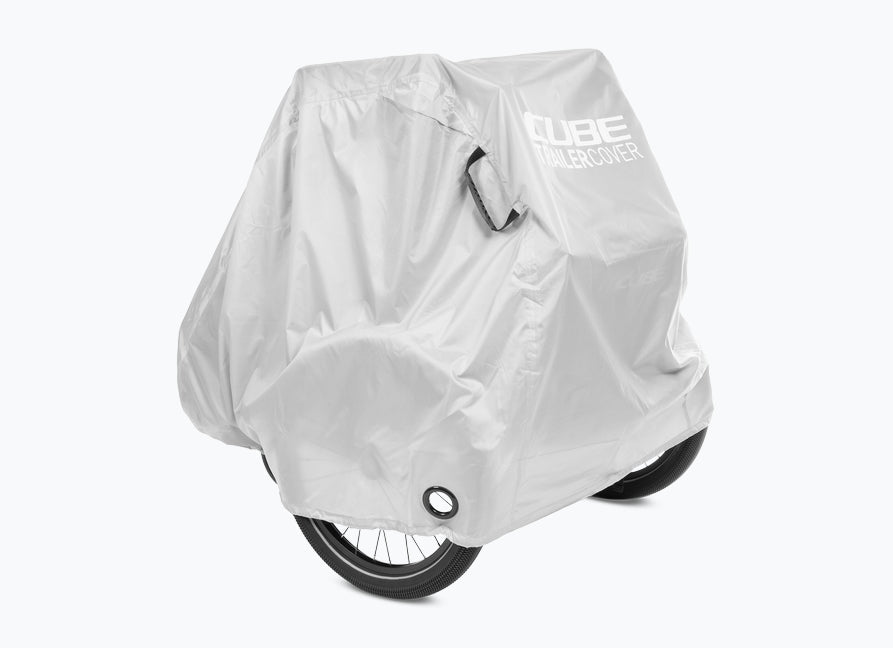 CUBE Faltgarage für Fahrradanhänger grey.