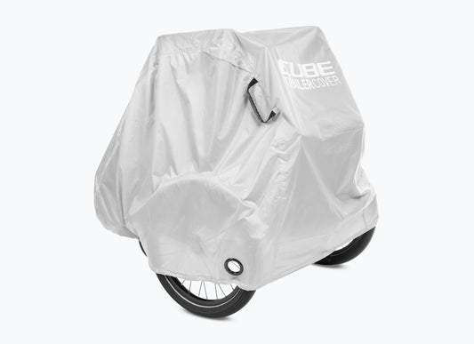 CUBE Faltgarage für Fahrradanhänger grey.