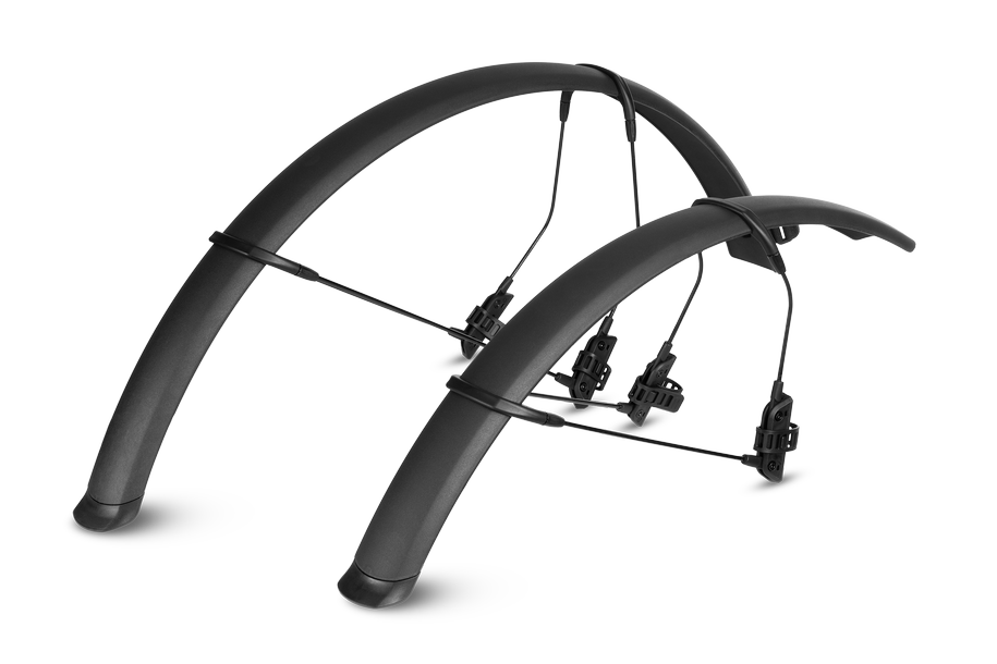 Acid Steckschutzblechset GRAVEL 28'' black.