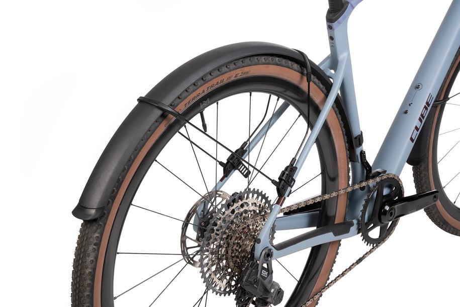 Acid Steckschutzblechset GRAVEL 28'' black.