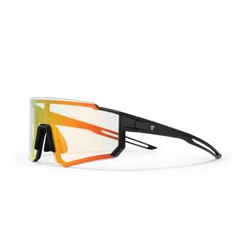 CHPO Brille Siri Rot photochromic schwarz.
