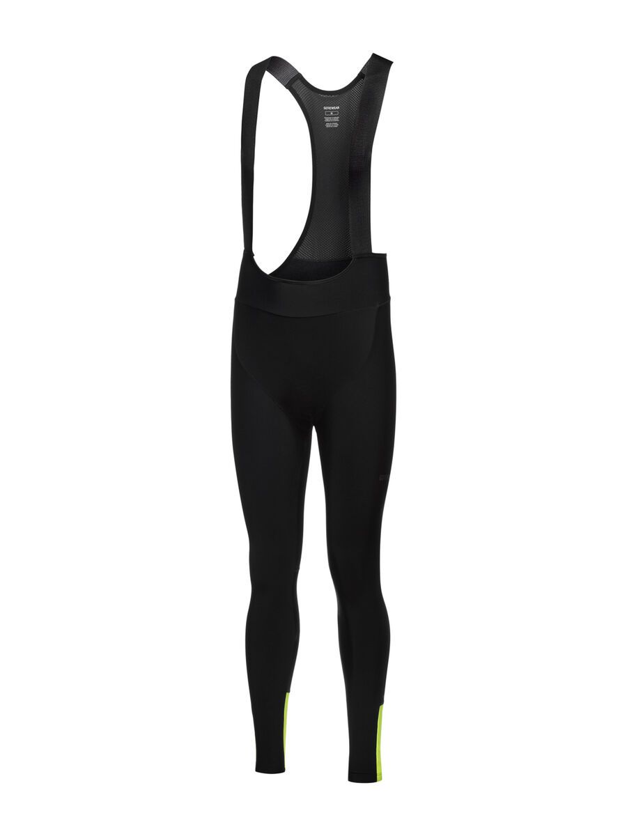 Gore Bike Wear Swiftride Thermo Bib Tights Men black / neon yellow