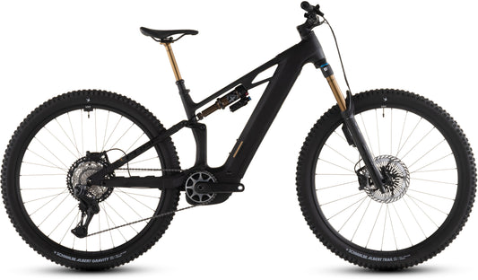 CUBE Stereo Hybrid ONE44 HPC AT 800 carbon´n´gold