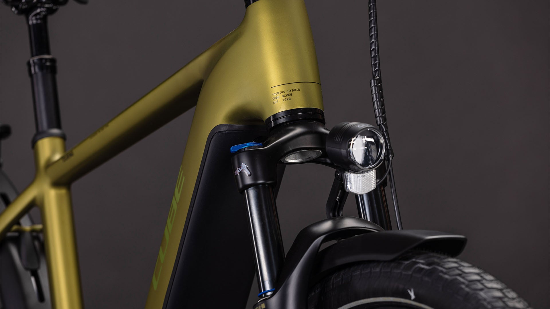 cube fahrrad schwarz gelb CUBE Touring Hybrid Pro 800 goldenlime´n´black