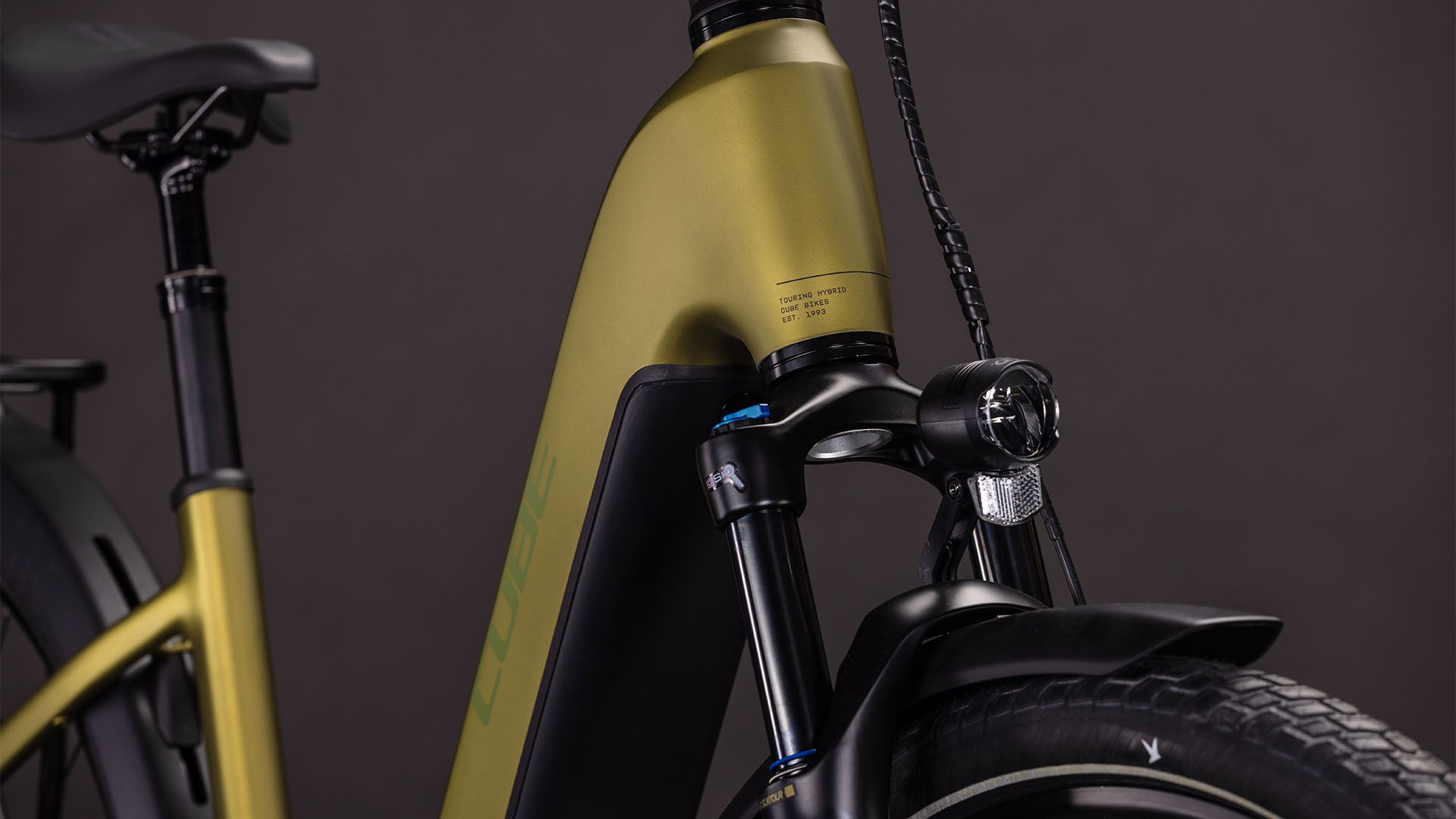 CUBE Touring Hybrid Pro 800 goldenlime´n´black