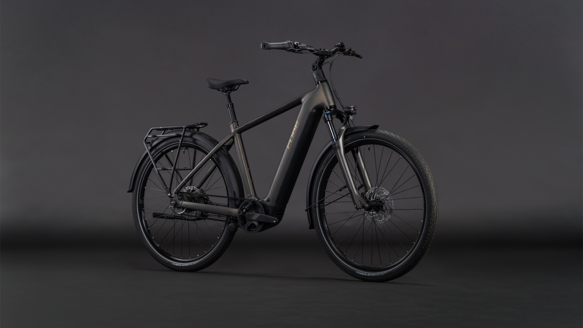 CUBE Touring Hybrid Comfort SLX 800 charcoal´n´chrome