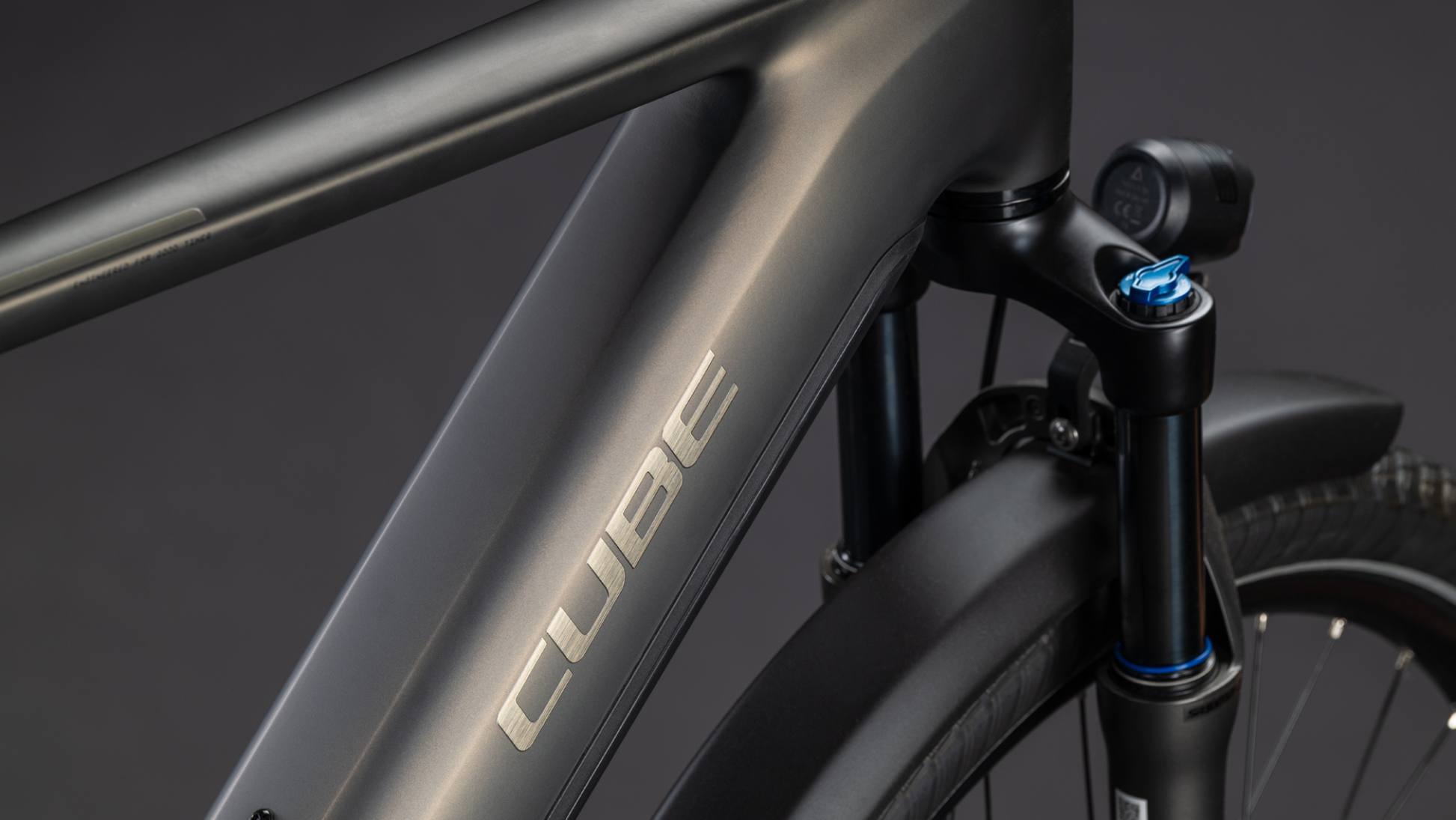 CUBE Touring Hybrid Comfort SLX 800 charcoal´n´chrome