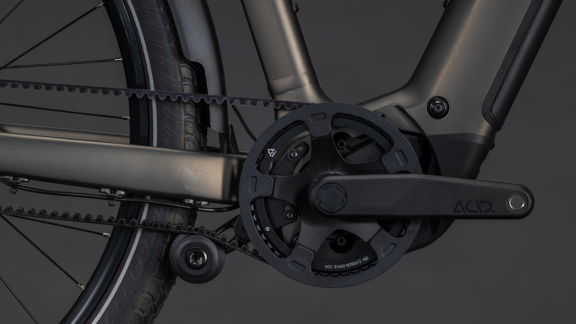 CUBE Touring Hybrid Comfort SLX 800 charcoal´n´chrome