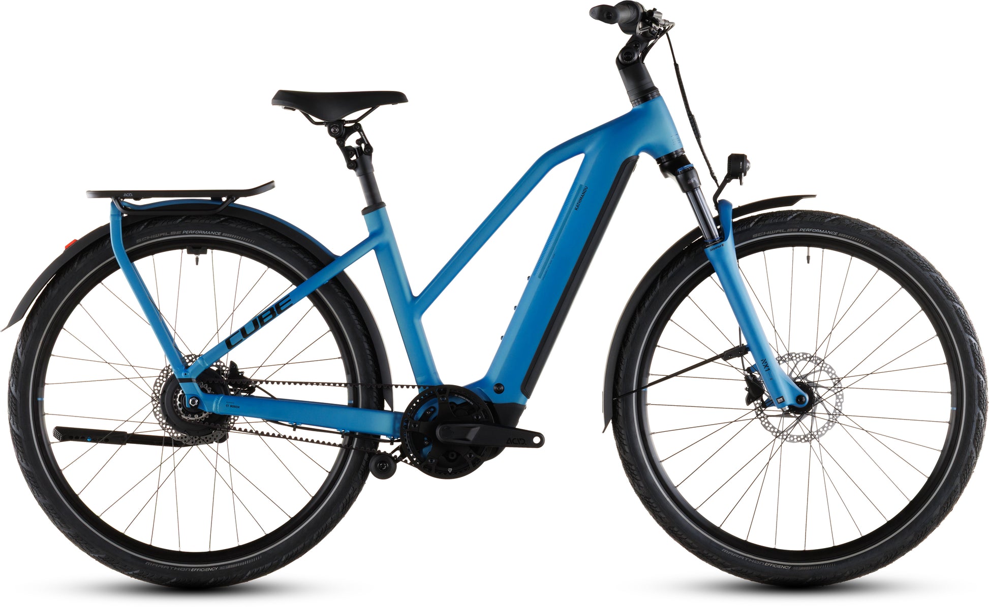 fahrrad xxl kauf auf rechnung CUBE Kathmandu Hybrid Comfort Pro 800 azure´n´black