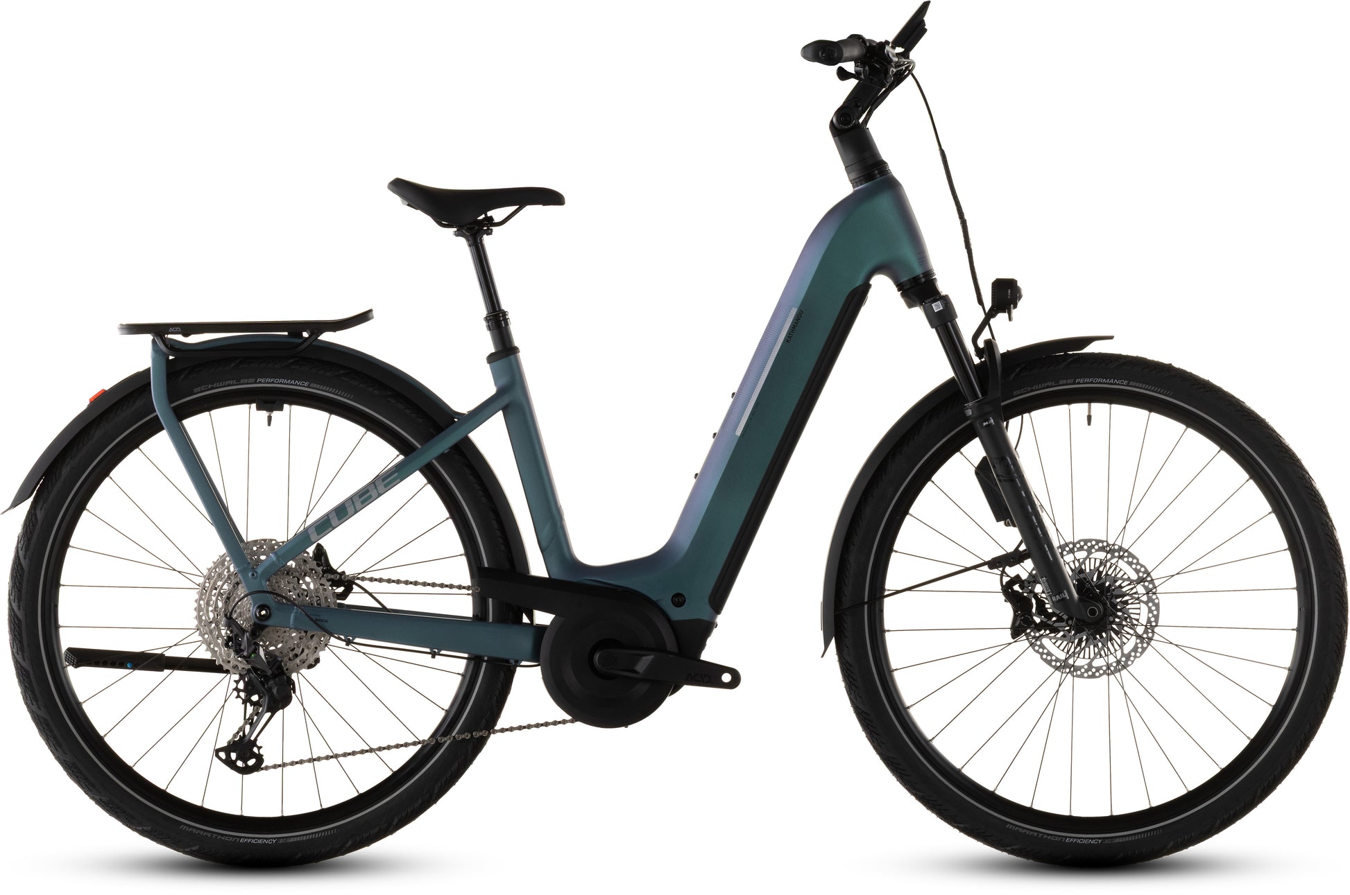 cube e-bike grün CUBE Kathmandu Hybrid EXC 800 smaragdgrey´n´prism