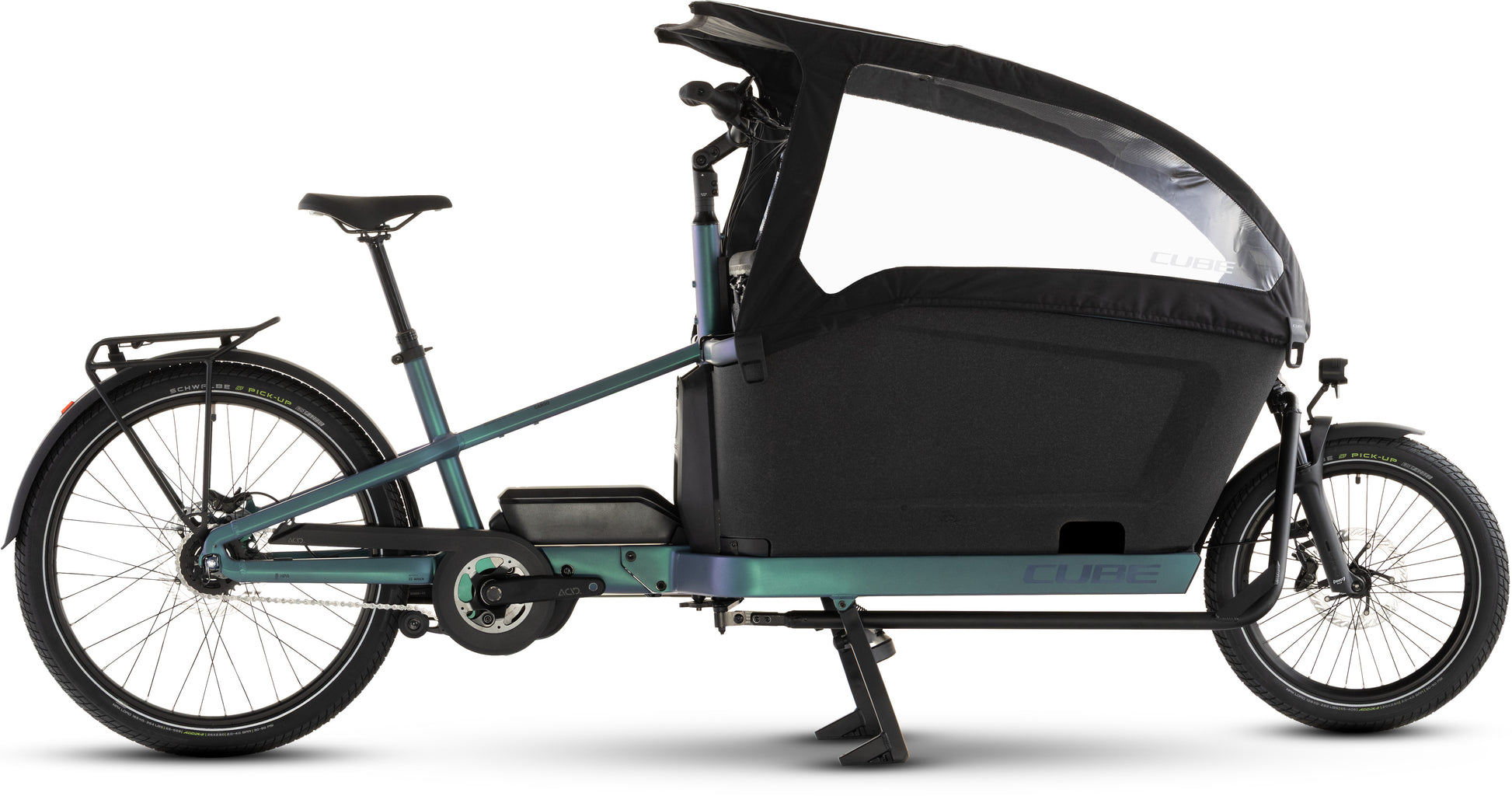 CUBE Cargo Hybrid Comfort Pro Family 800 smaragdgrey´n´reflex.