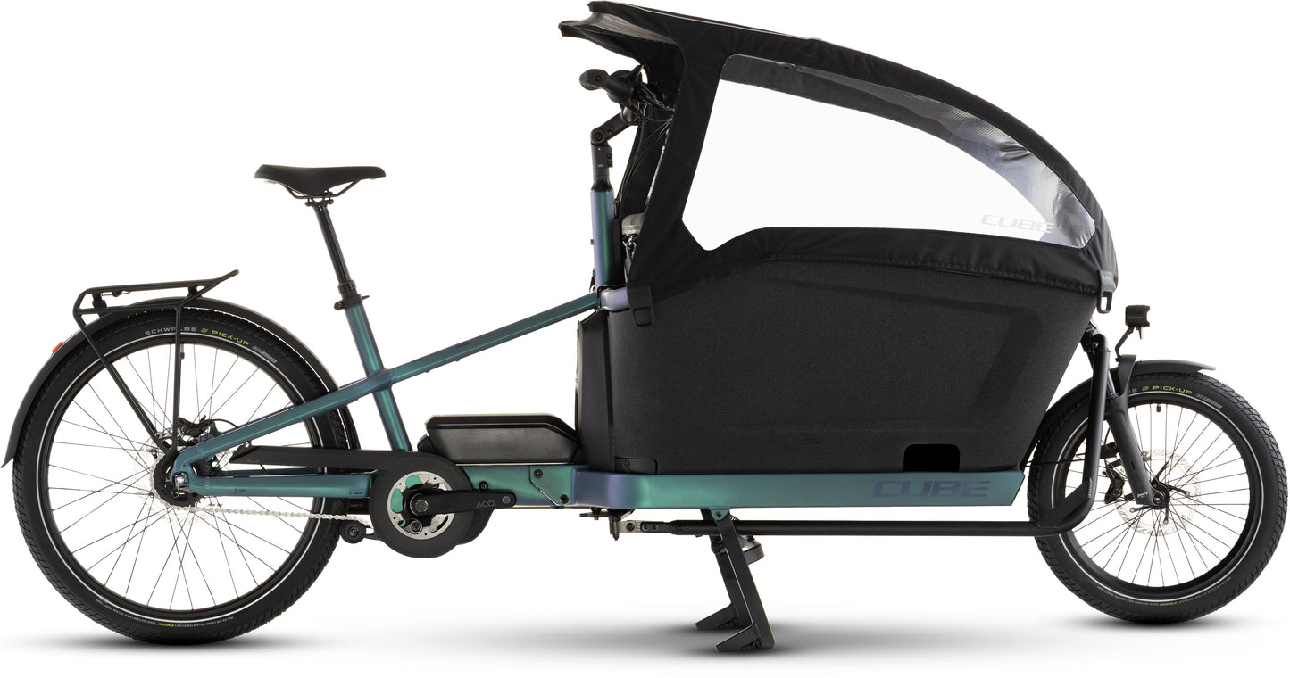 CUBE Cargo Hybrid Comfort Pro Family 800 smaragdgrey´n´reflex.